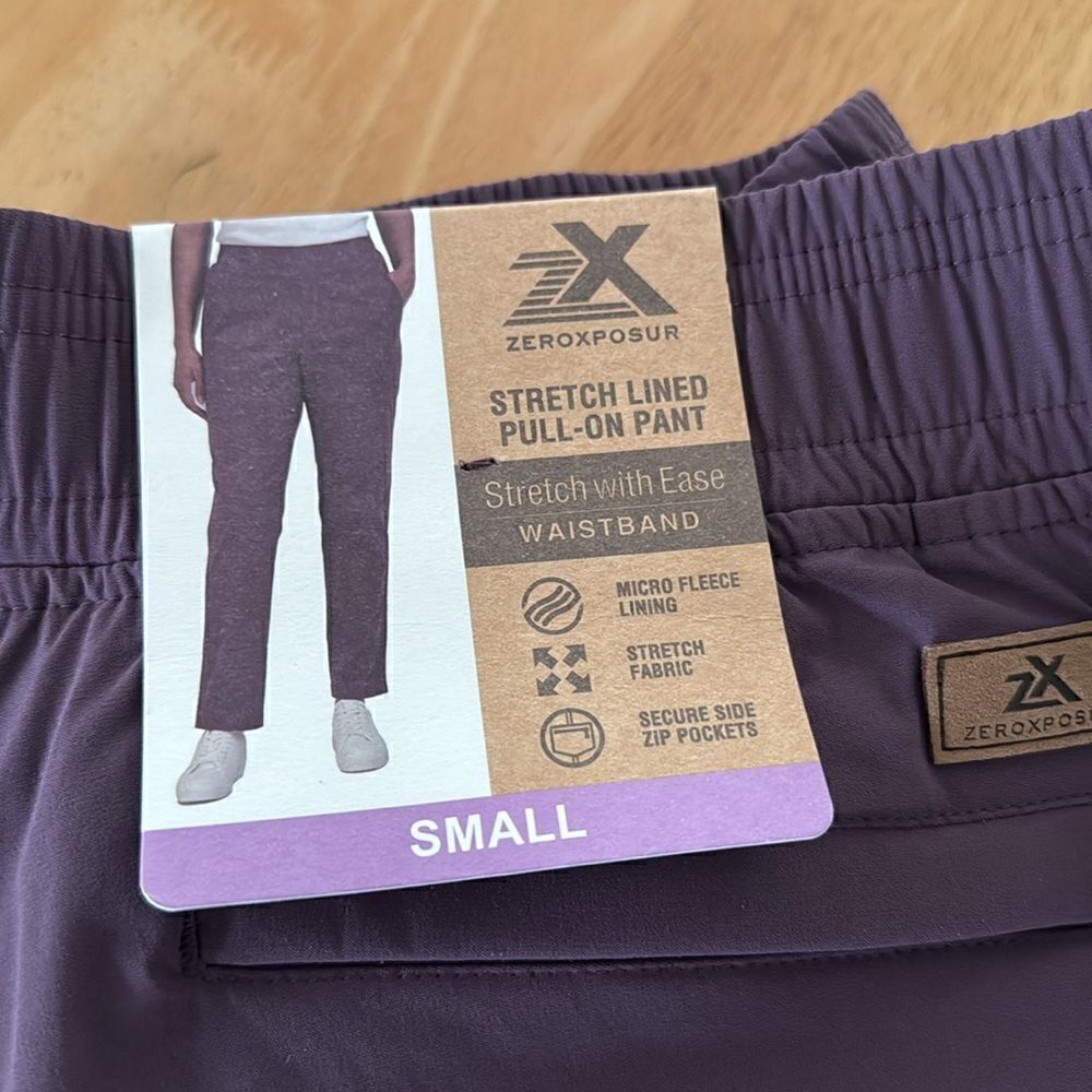 ZEROXPOSUR stretch lined pull-on pant NWT - Picture 4 of 10